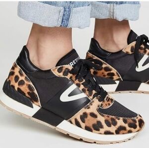 TRETORN Women's Loyola Cheetah print sneakers Size 9